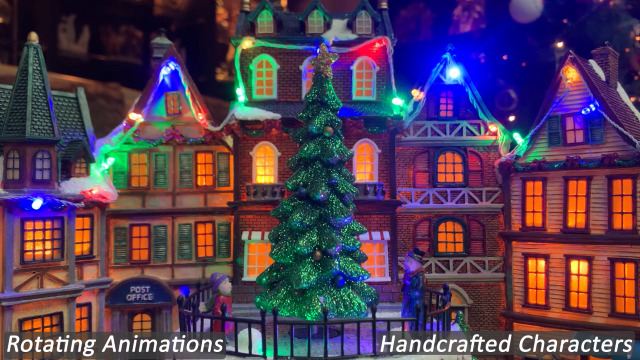 Amazon.com: 12.6“H Animated City Hall Town Center (Moving